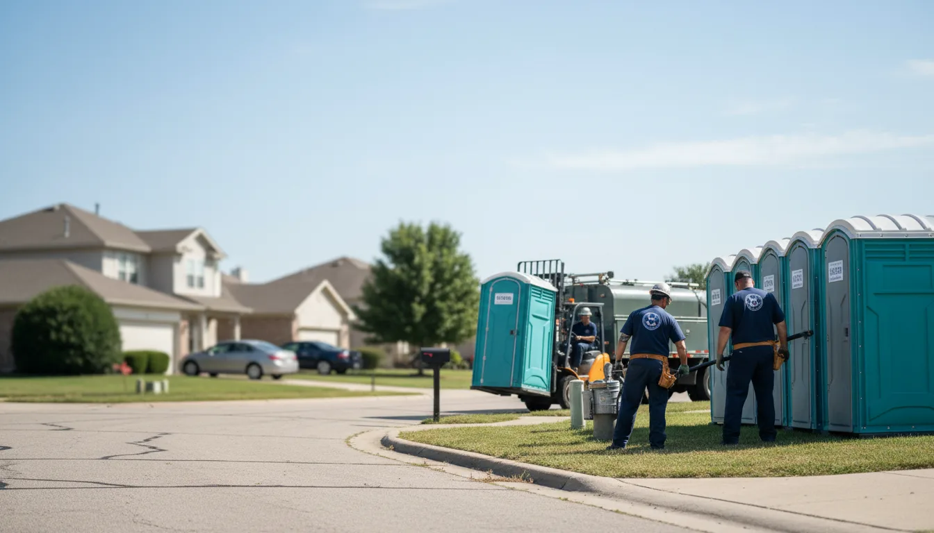 Porta Potty Rental in New Bedford, IL near me